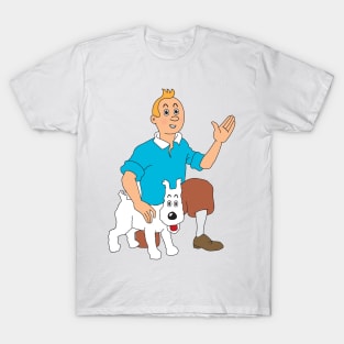 Tintin and milo T-Shirt